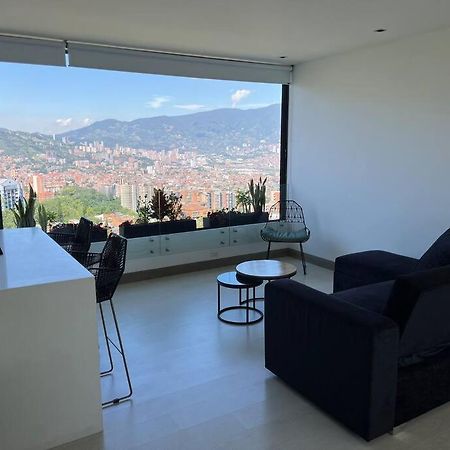 Apartmán Apartamento De Lujo Con La Mejor Vista De Medellín Exteriér fotografie