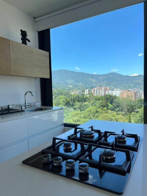 Apartmán Apartamento De Lujo Con La Mejor Vista De Medellín Exteriér fotografie