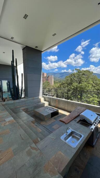 Apartmán Apartamento De Lujo Con La Mejor Vista De Medellín Exteriér fotografie