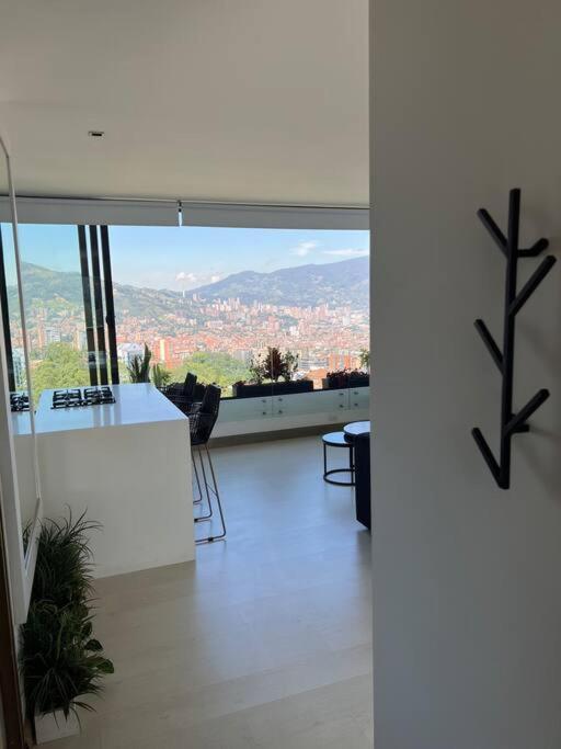 Apartmán Apartamento De Lujo Con La Mejor Vista De Medellín Exteriér fotografie