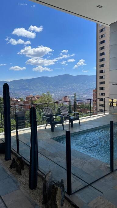 Apartmán Apartamento De Lujo Con La Mejor Vista De Medellín Exteriér fotografie